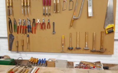 nieuw atelier in gebruik genomen